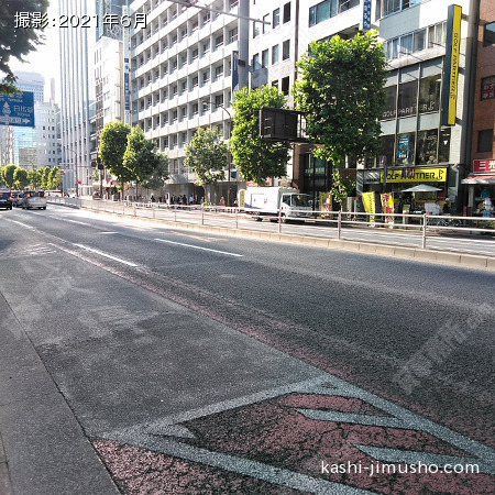 前面道路（外堀通り）