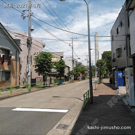 前面道路