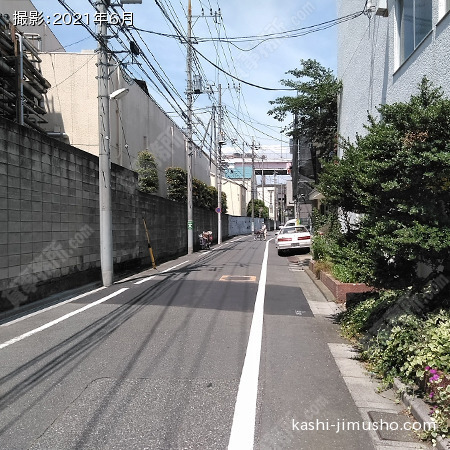 前面道路