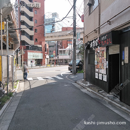 前面道路