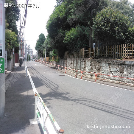 前面道路