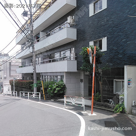 建物前面