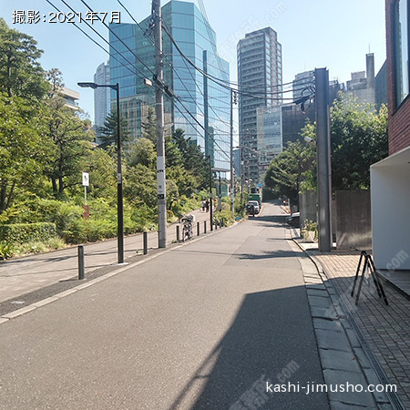 前面道路