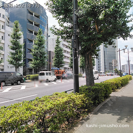 前面道路(青梅街道)