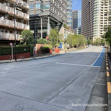 前面道路