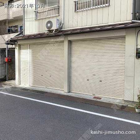 ビル前面