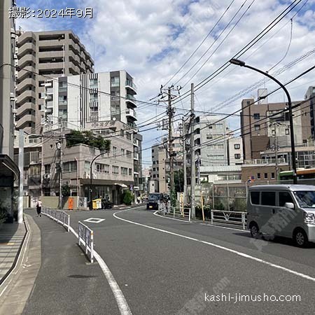 前面道路