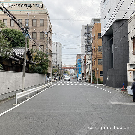 前面道路