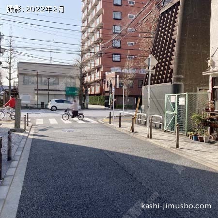 前面道路