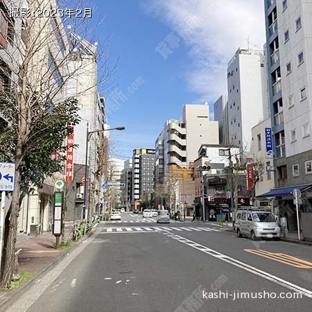 前面道路