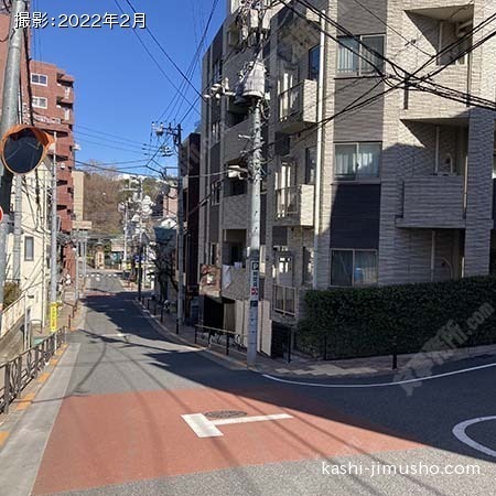 前面道路