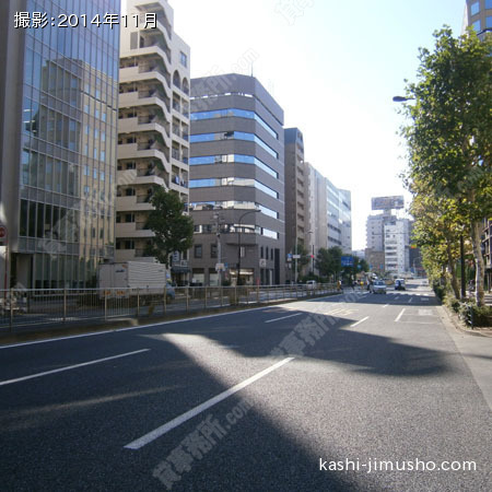 前面道路