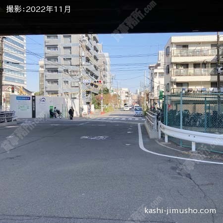 前面道路