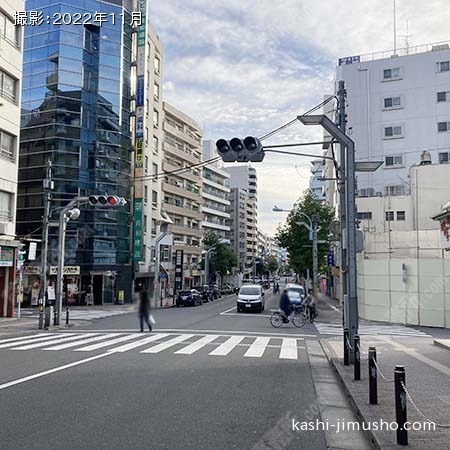 前面道路