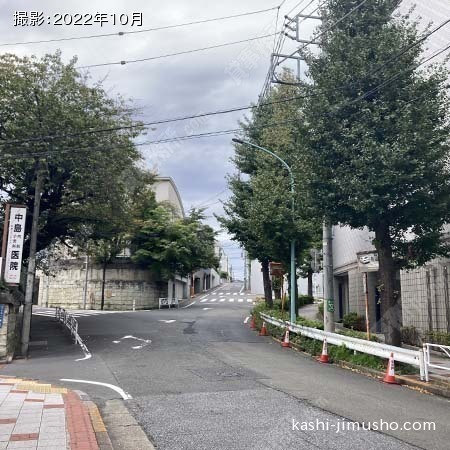 前面道路