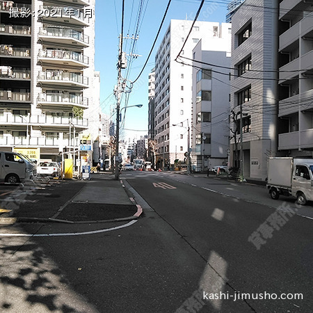 前面道路