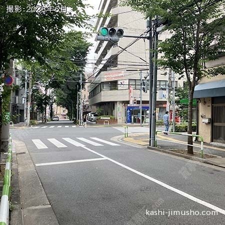 前面道路