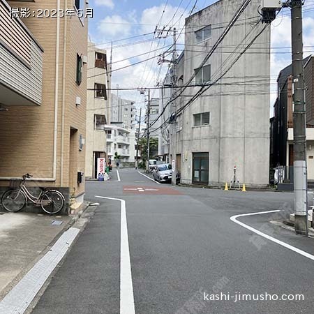 前面道路
