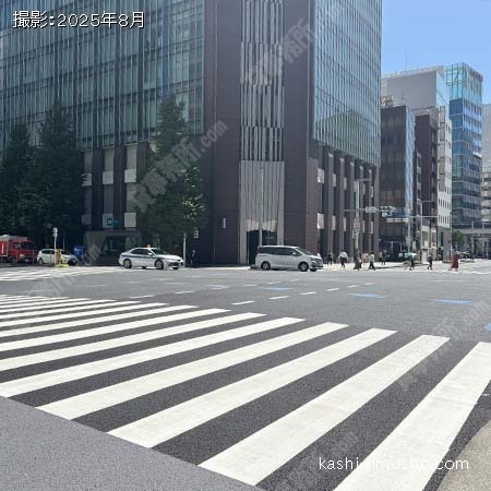 前面道路(京橋交差点）