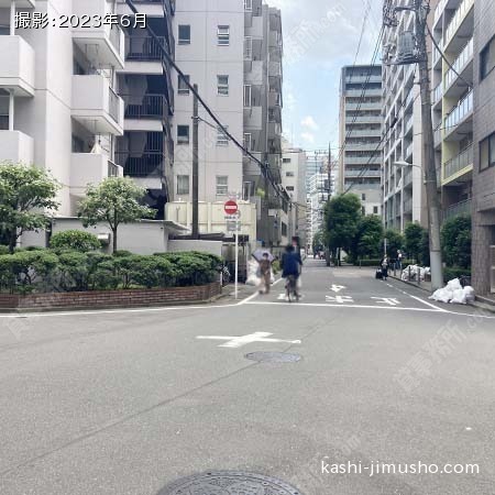前面道路