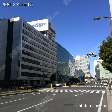 前面道路（外堀通り）