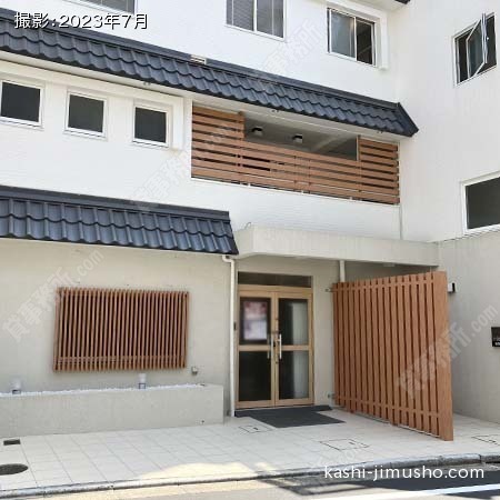 建物前面