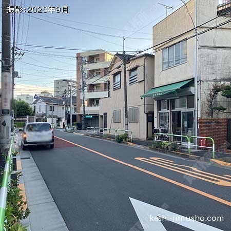 前面道路