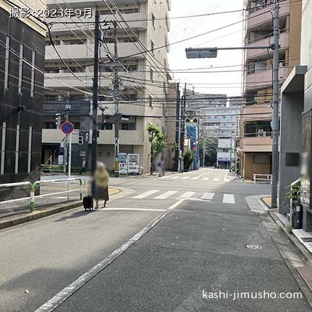 前面道路