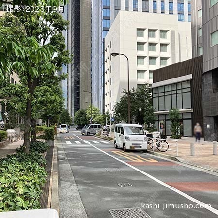 前面道路