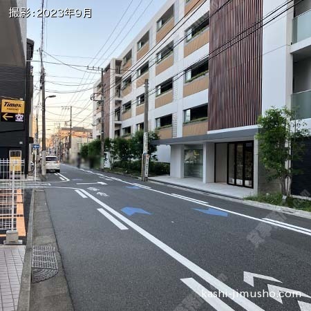 前面道路