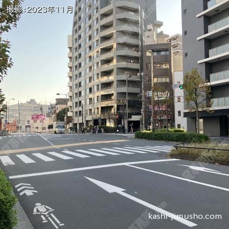 前面道路
