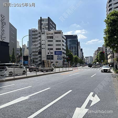前面道路(新大橋通り）