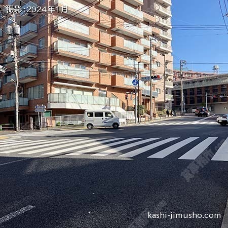 前面道路