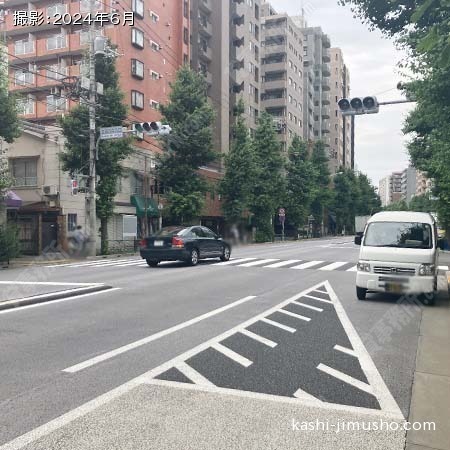 前面道路(本郷通り)