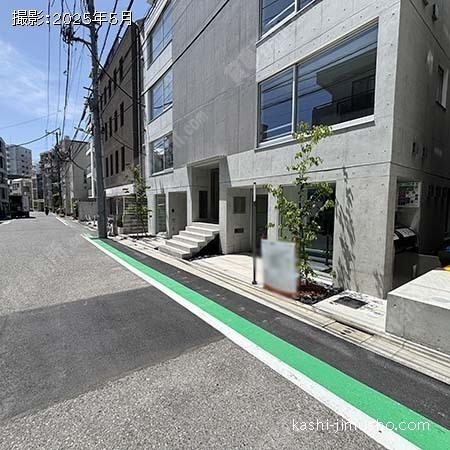 建物前面