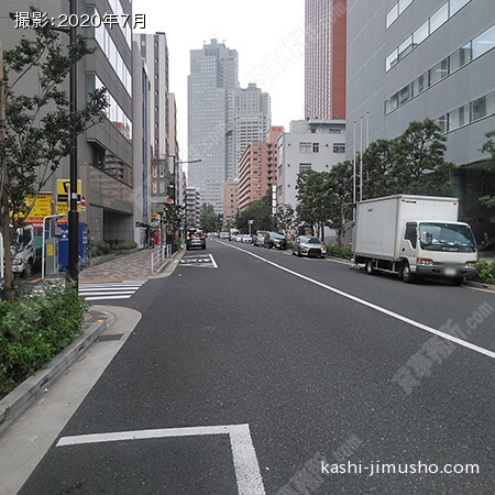 前面道路