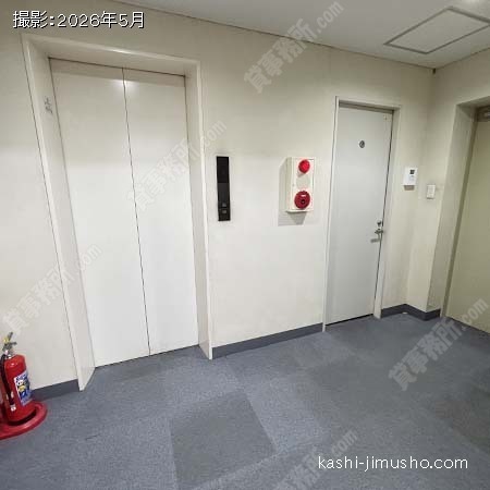 貸室階エレベーターホール 貸室階エレベーターホール
