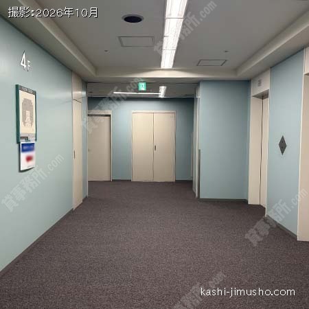 貸室階エレベーターホール 貸室階エレベーターホール