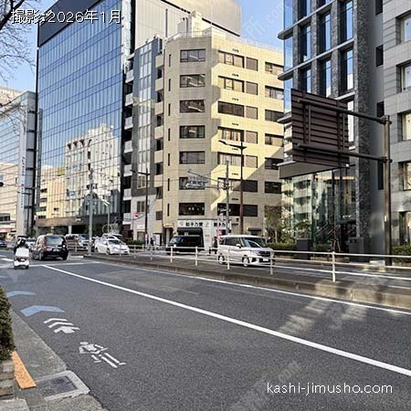 前面道路(江戸通り) 前面道路(江戸通り)