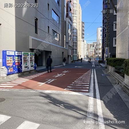 前面道路