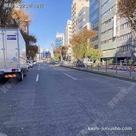 前面道路(清杉通り）