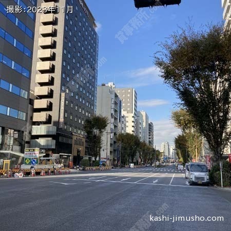 前面道路(清杉通り)