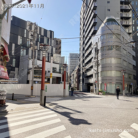 前面道路