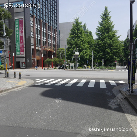 前面道路