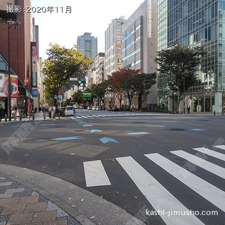 前面道路