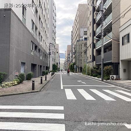 前面道路