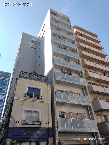 中銀第２新橋マンシオンの外観