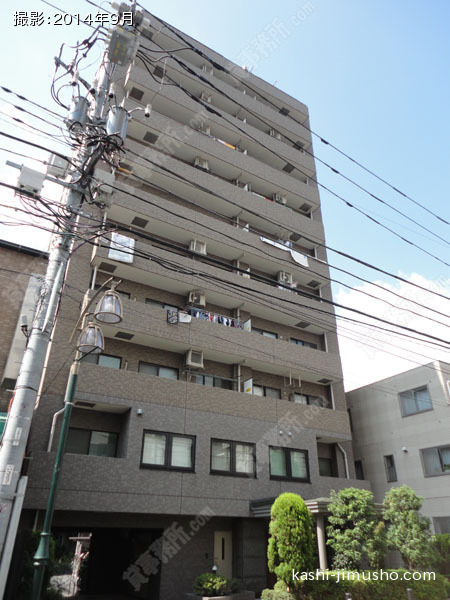 セントラルコート北千住の外観
