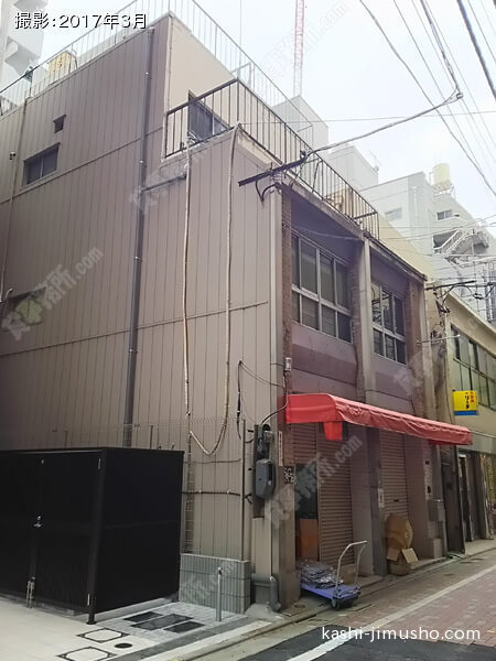 横山町一括貸しビルの外観