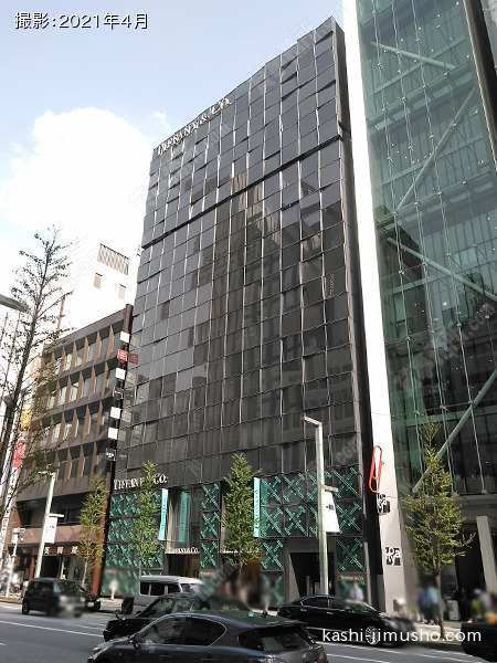 ティファニー銀座ビルの外観